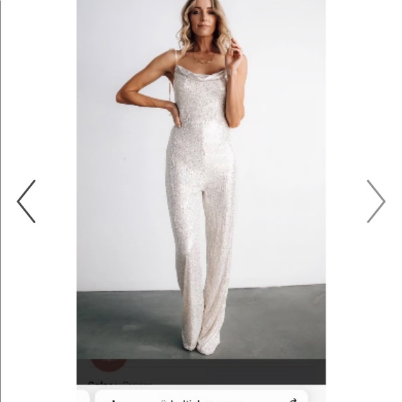 Baltic Born Pants - Baltic Born Sequin Jumpsuit